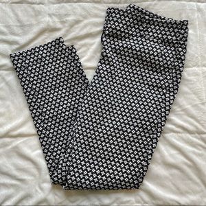 LOFT Petites Marisa Skinny Patterned Pant